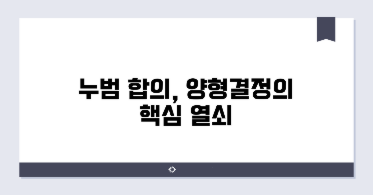 누범 합의, 양형에 미칠 영향