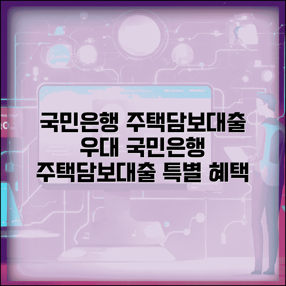 국민은행 주택담보대출 우대 | 국민은행 주택담보대출 특별 혜택