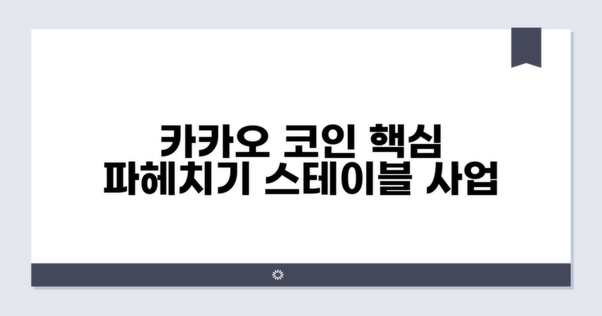 카카오 스테이블코인 사업 이해