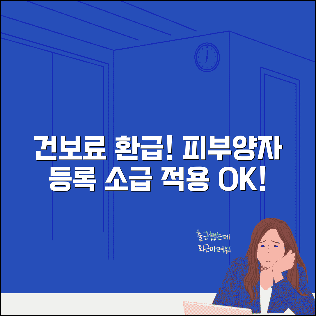 건강보험료 피부양자 등록 후 환급 | 소급 적용으로 환급받기