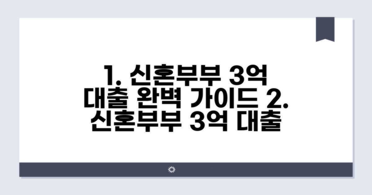 신혼부부 최대 3억 전세대출 완벽 가이드