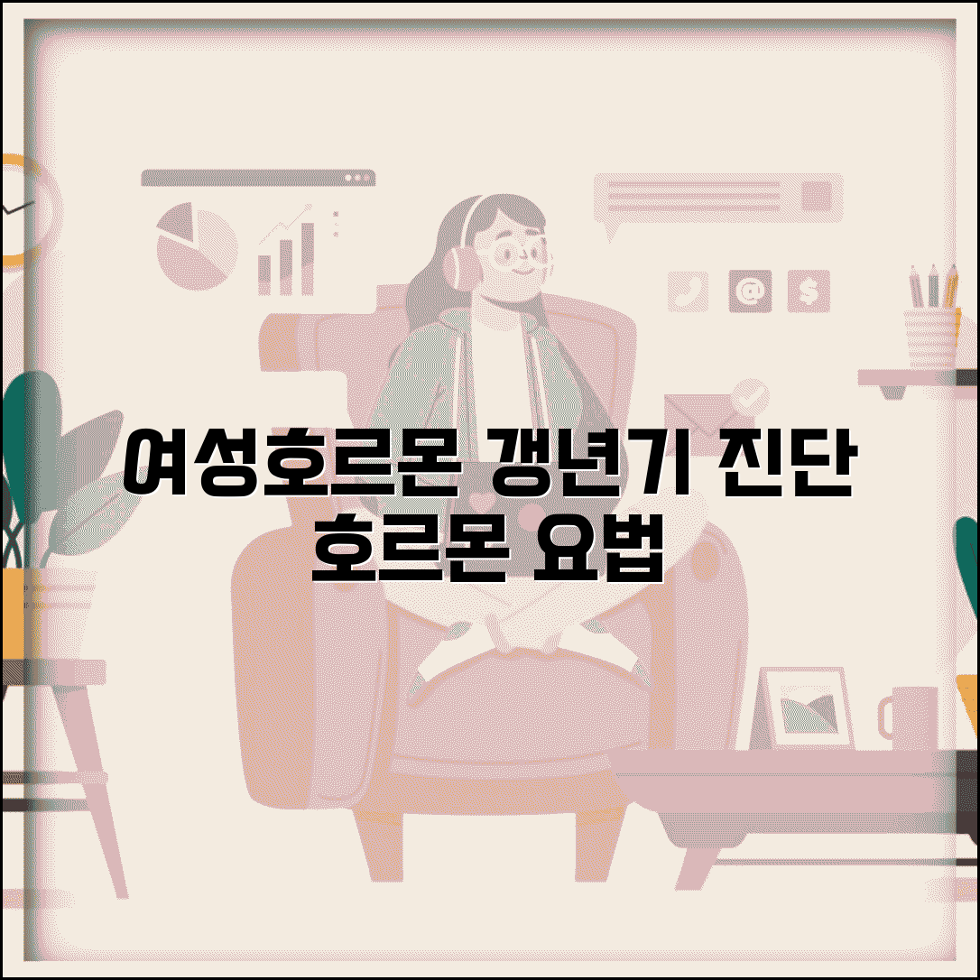 건강검진 여성호르몬 수치 에스트로겐 | 여성 갱년기 진단과 호르몬 대체 요법