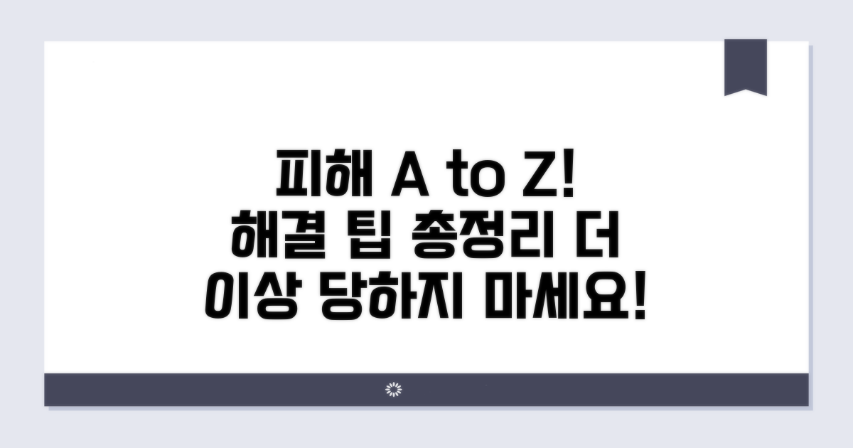 피해 사례와 해결 팁 완전 정리