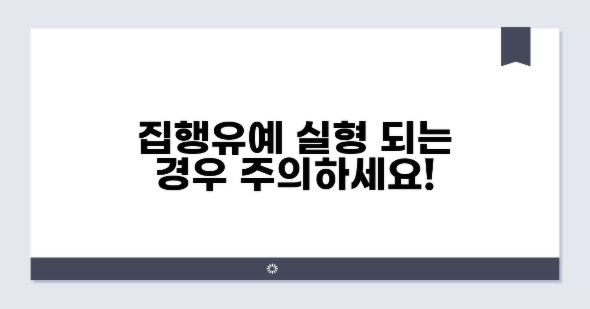 집행유예 위반 실형, 어떤 경우?