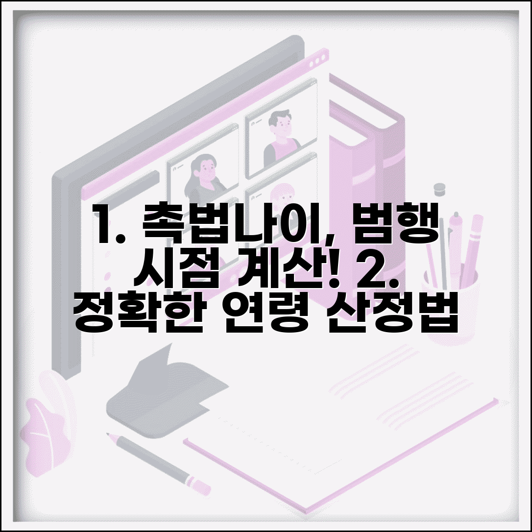 촉법 나이 계산하는 방법 | 범행 당시 나이 기준으로 적용되는 연령 산정법