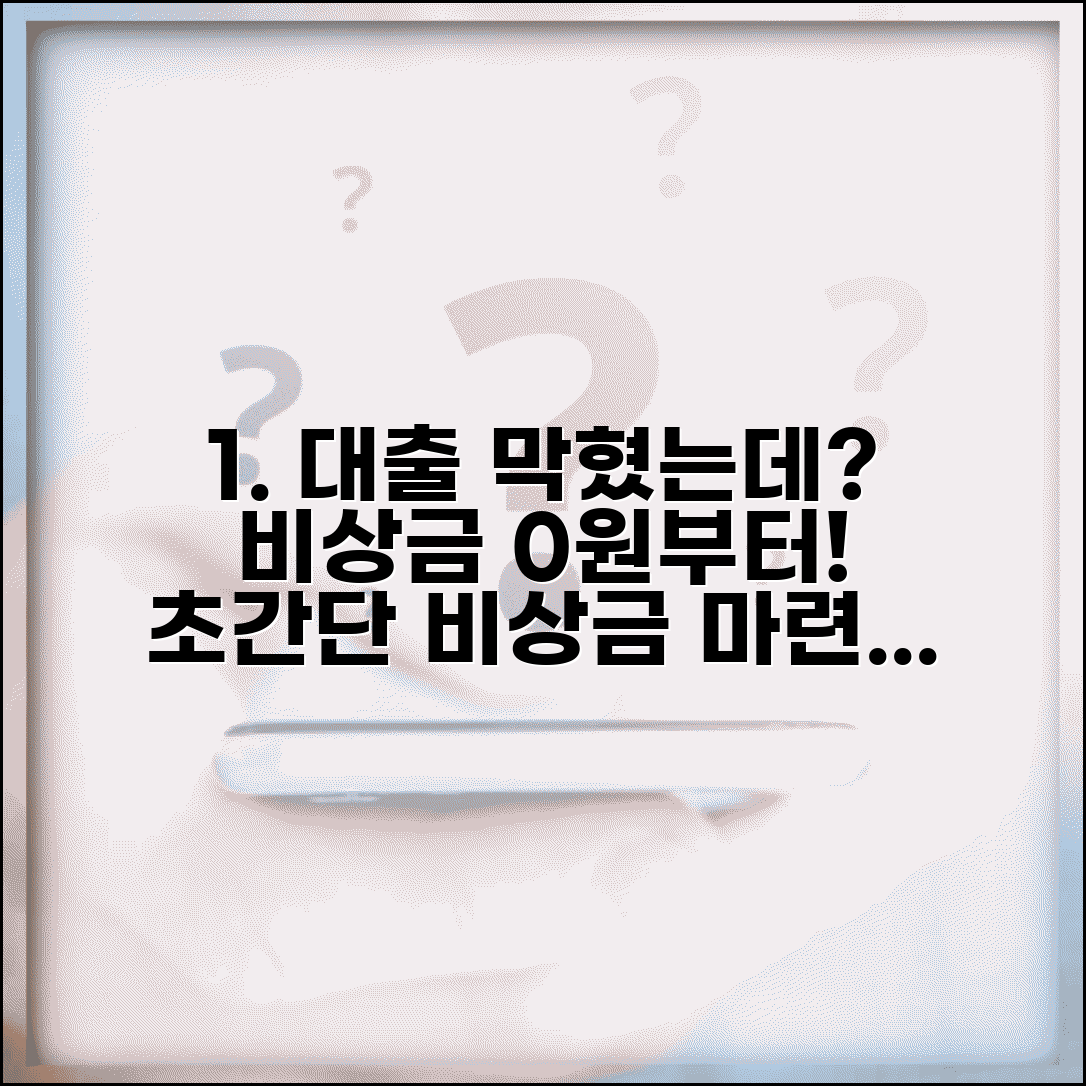 대출한도 다 썼는데 비상금 마련법 있나요 | 비상자금 | 추가 대출 | 마이너스 통장 | 대안