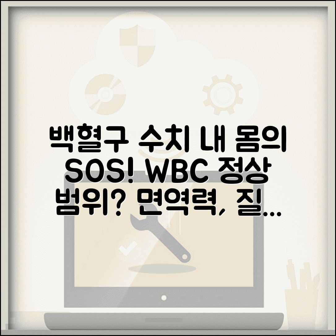 건강검진 백혈구 수치 면역력 | WBC 정상 범위와 감염 면역 질환 조기 발견