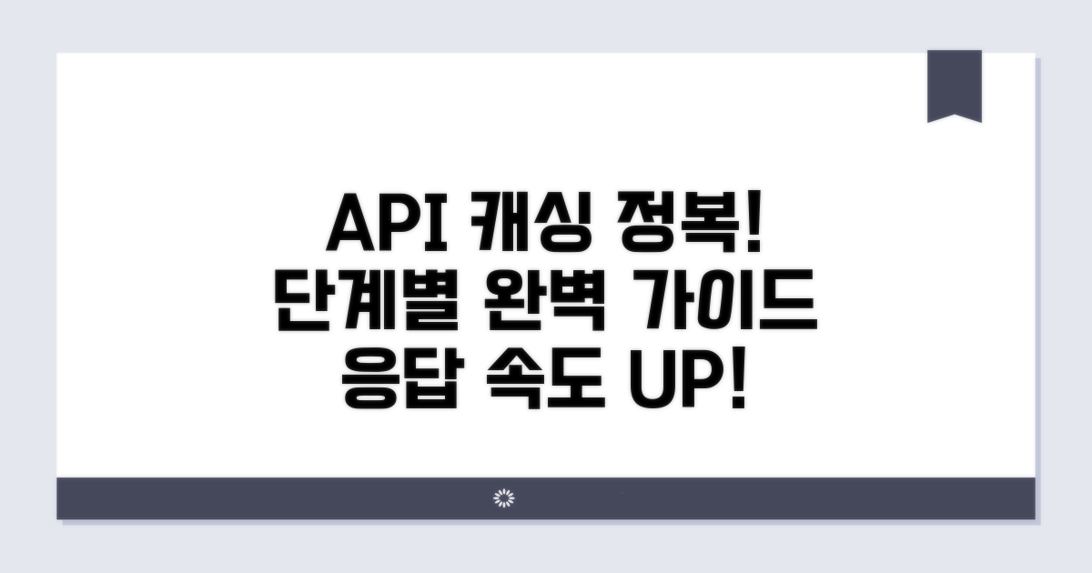 API 응답 캐싱 단계별 설정