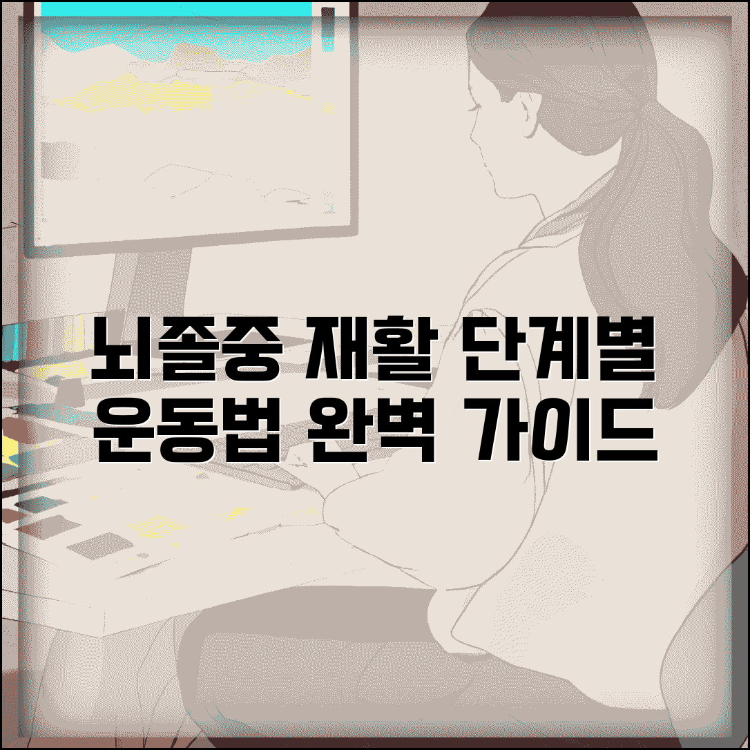 뇌졸중 후유증 재활 단계표와 뇌졸중 환자 재활 운동법 가이드