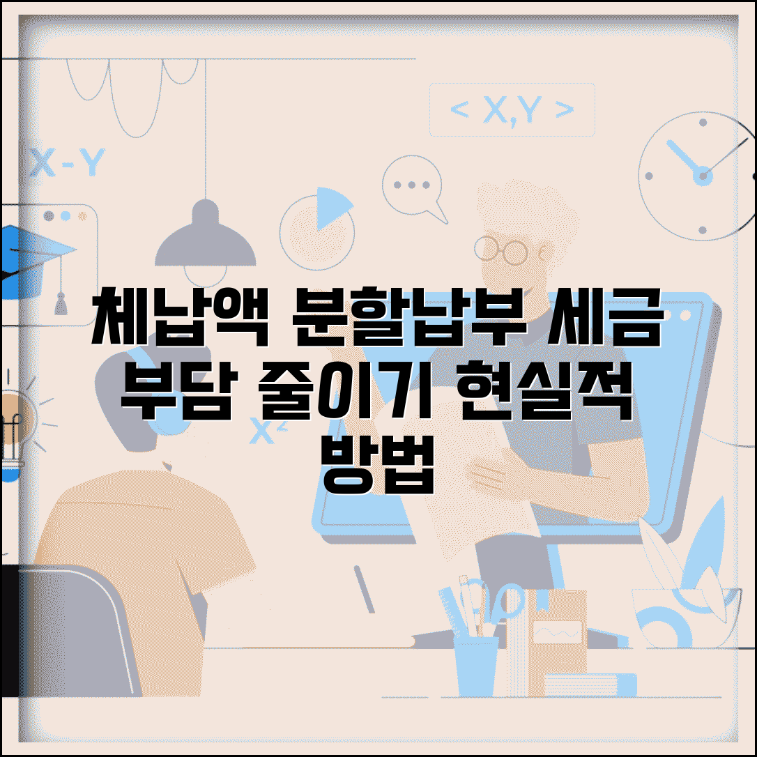 체납액 분할납부 신청하는 법 | 세금/공과금 부담 줄이는 현실적 방법