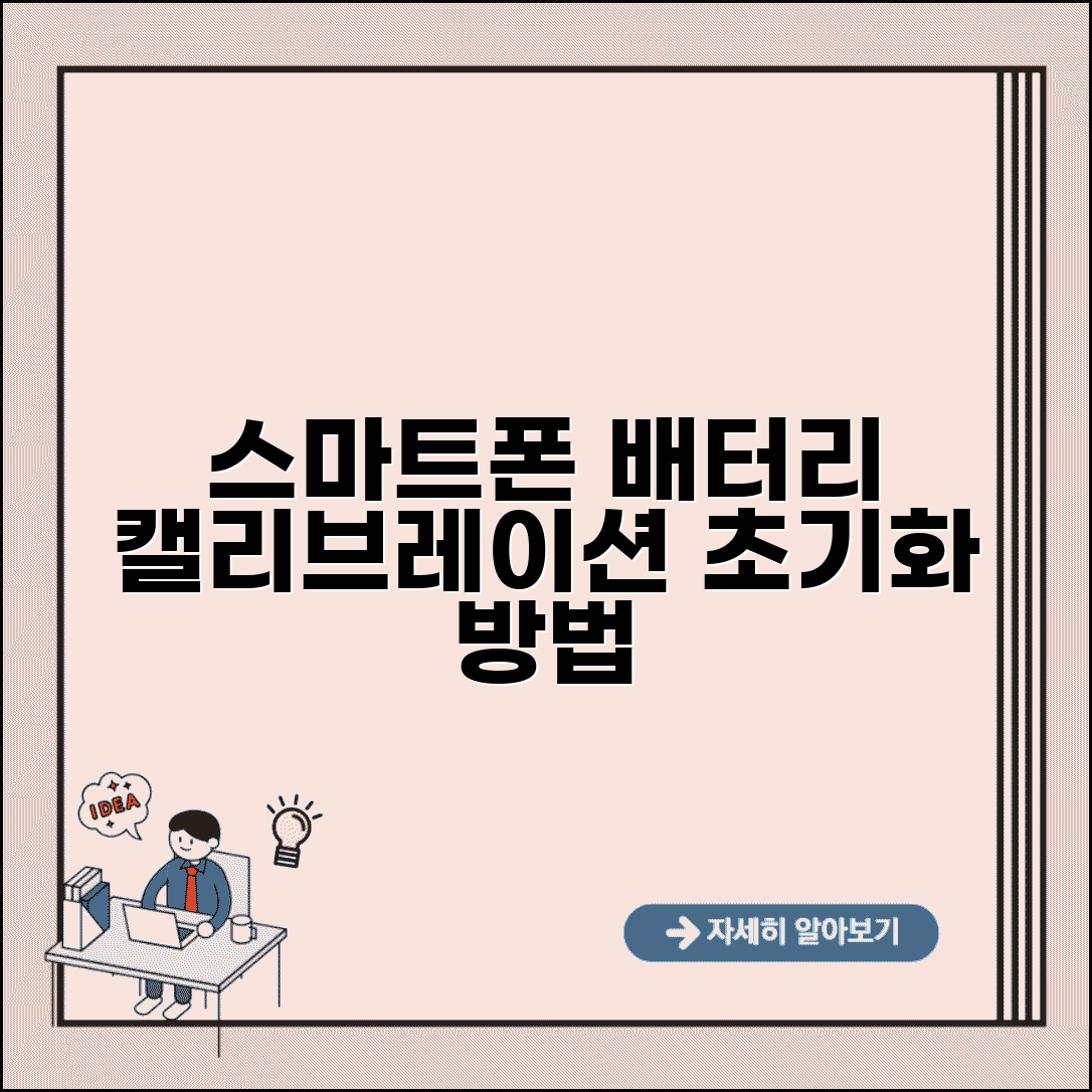 스마트폰 배터리 교정 방법 | 배터리 캘리브레이션 초기화