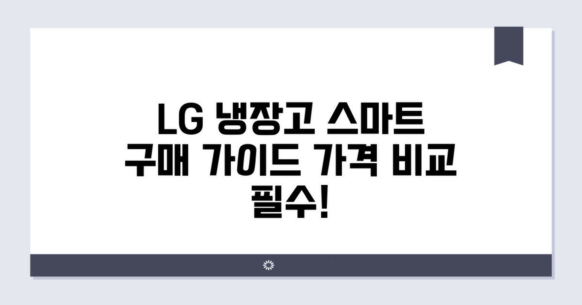 현명한 LG 냉장고 가격 선택 가이드