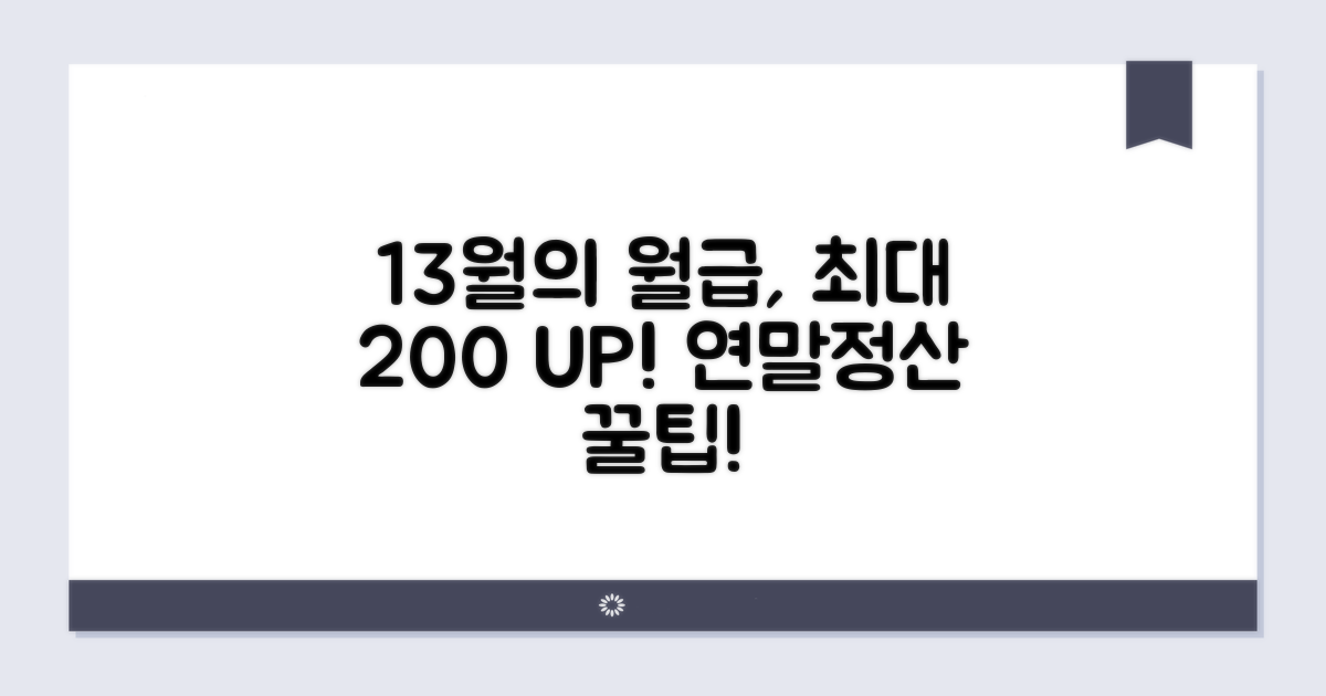 연말정산 13월의 월급, 최대로 늘리기