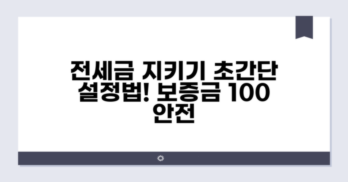 전세권 설정, 보증금 지키는 방법