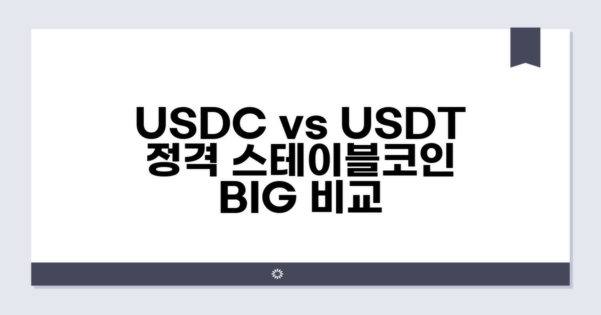 USDC vs USDT: 한눈에 비교