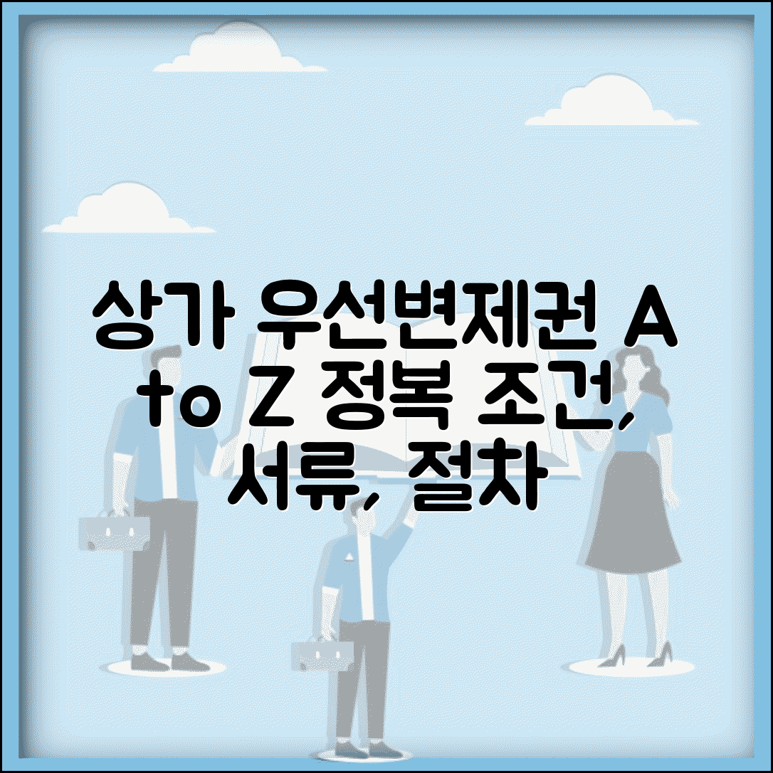 상가임대차 우선변제권 청구 절차 | 상가 우선변제 받는 방법, 조건과 서류 총정리