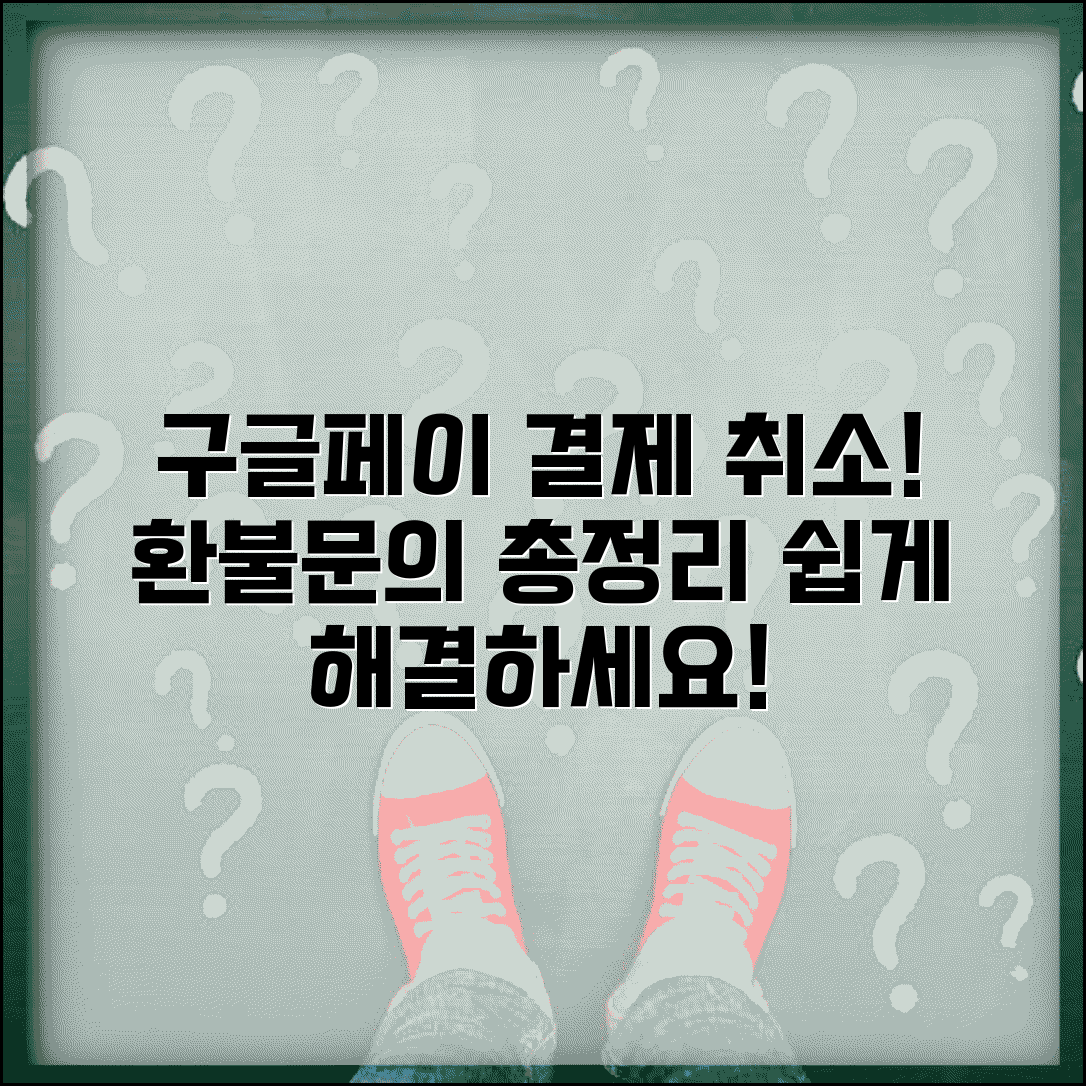 구글페이먼트코리아 결제 취소 방법 | 서비스별 안내, 환불정책 확인, 고객센터 연결 방법
