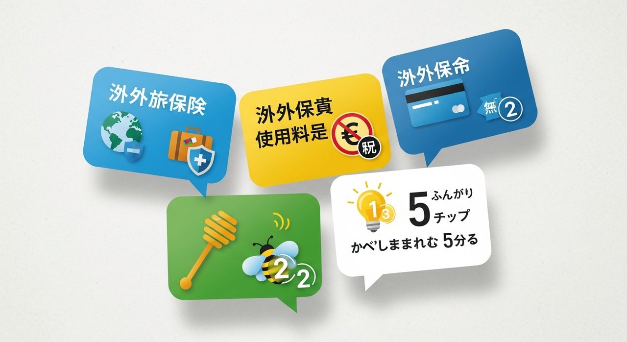해외여행보험 해외사용 수수료면제, 놓치면 후회할 꿀팁 5가지