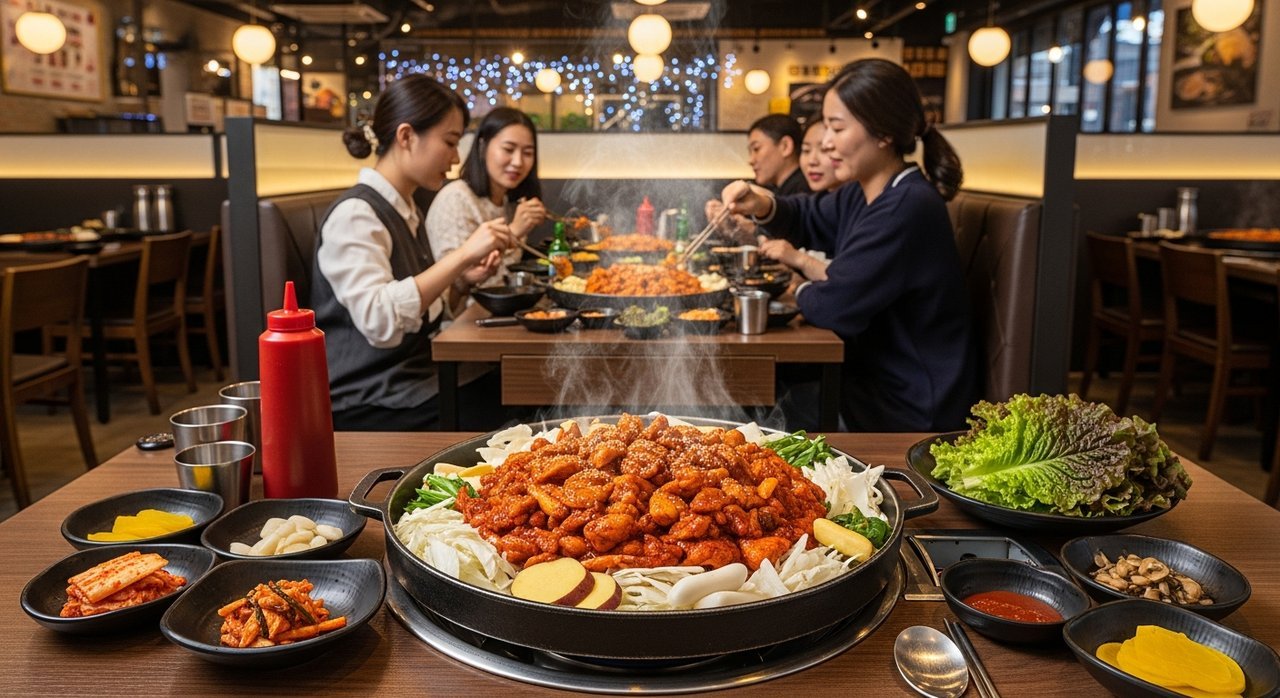 부천 심곡동 푸짐한 양 닭갈비 맛집 추천: 무한리필, 특제소스, 단체석, 주차 완벽!