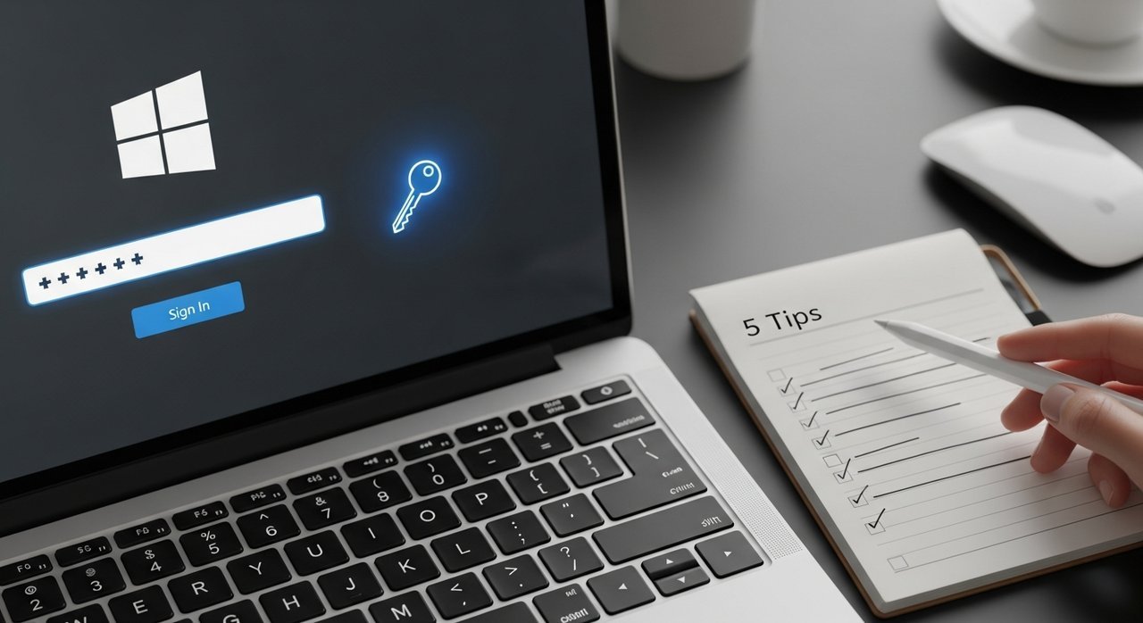 컴퓨터 비밀번호 설정 방법: Windows 사용자 계정 비밀번호 설정하고 보안 강화하기 5