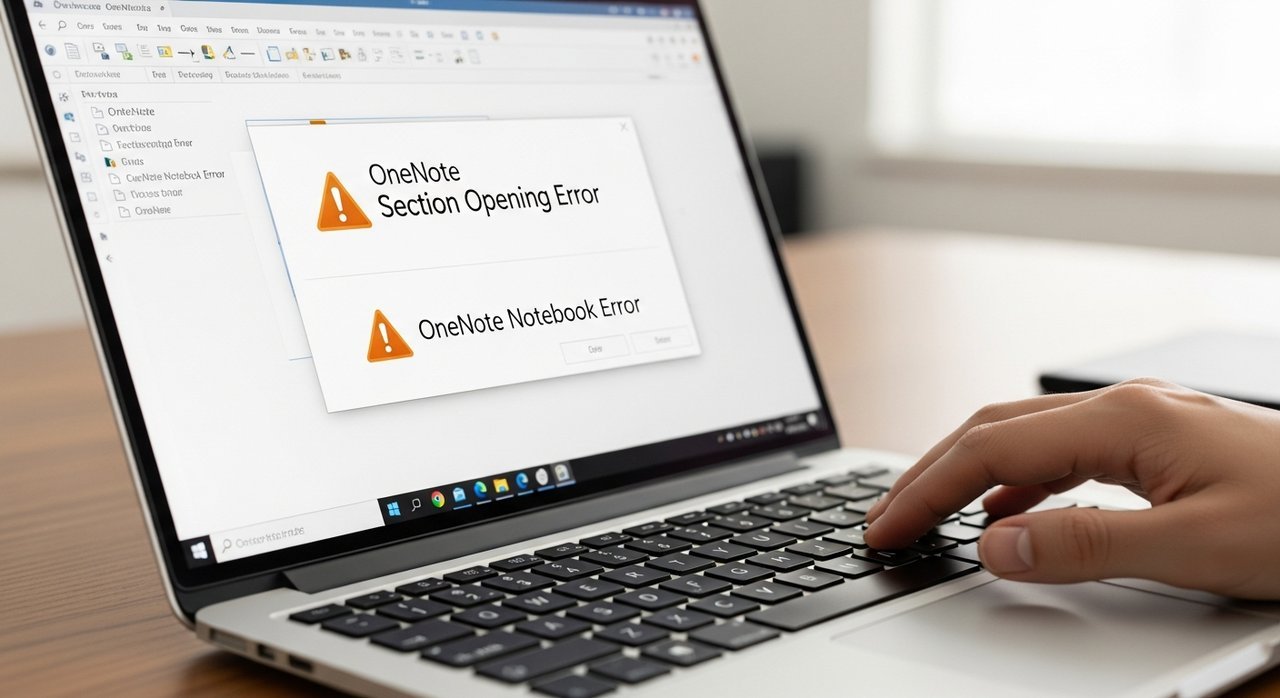 OneNote 섹션 열기 오류 해결, 원노트 전자 필기장 오류 5가지 해결법